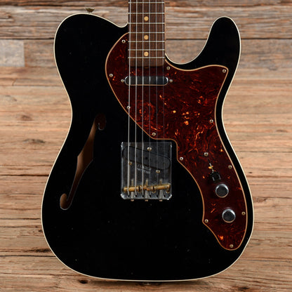 Fender Custom Shop Limited Edition '60s Telecaster Thinline Custom Journeyman Relic Aged Black 2019 Electric Guitars / Semi-Hollow