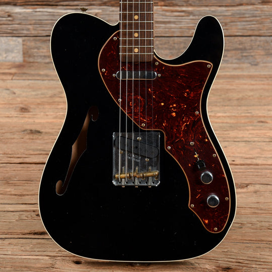 Fender Custom Shop Limited Edition '60s Telecaster Thinline Custom Journeyman Relic Aged Black 2019 Electric Guitars / Semi-Hollow