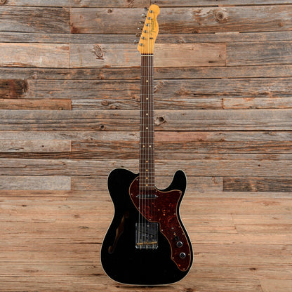 Fender Custom Shop Limited Edition '60s Telecaster Thinline Custom Journeyman Relic Aged Black 2019 Electric Guitars / Semi-Hollow