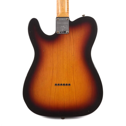 Fender Custom Shop Limited Edition '60s Telecaster Thinline Journeyman Relic Aged 3-Color Sunburst USED Electric Guitars / Semi-Hollow