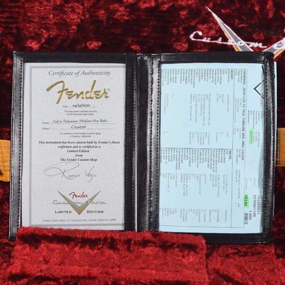 Fender Custom Shop Limited Edition '72 Telecaster Thinline Heavy Relic Faded/Aged 3-Color Sunburst Electric Guitars / Semi-Hollow