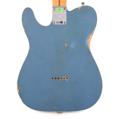 Fender Custom Shop Limited Edition Loaded Thinline Nocaster Aged Lake Placid Blue Electric Guitars / Semi-Hollow