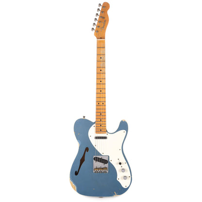 Fender Custom Shop Limited Edition Loaded Thinline Nocaster Aged Lake Placid Blue Electric Guitars / Semi-Hollow