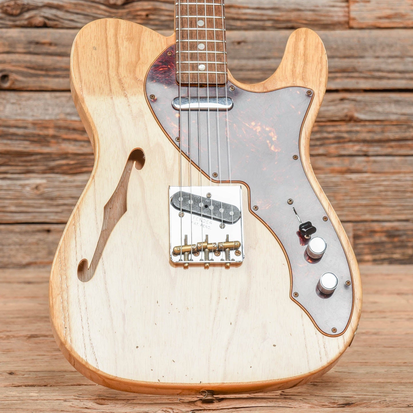 Fender Custom Shop LTD 60s Telecaster Thinline Journeyman Relic Natural 2020 Electric Guitars / Semi-Hollow