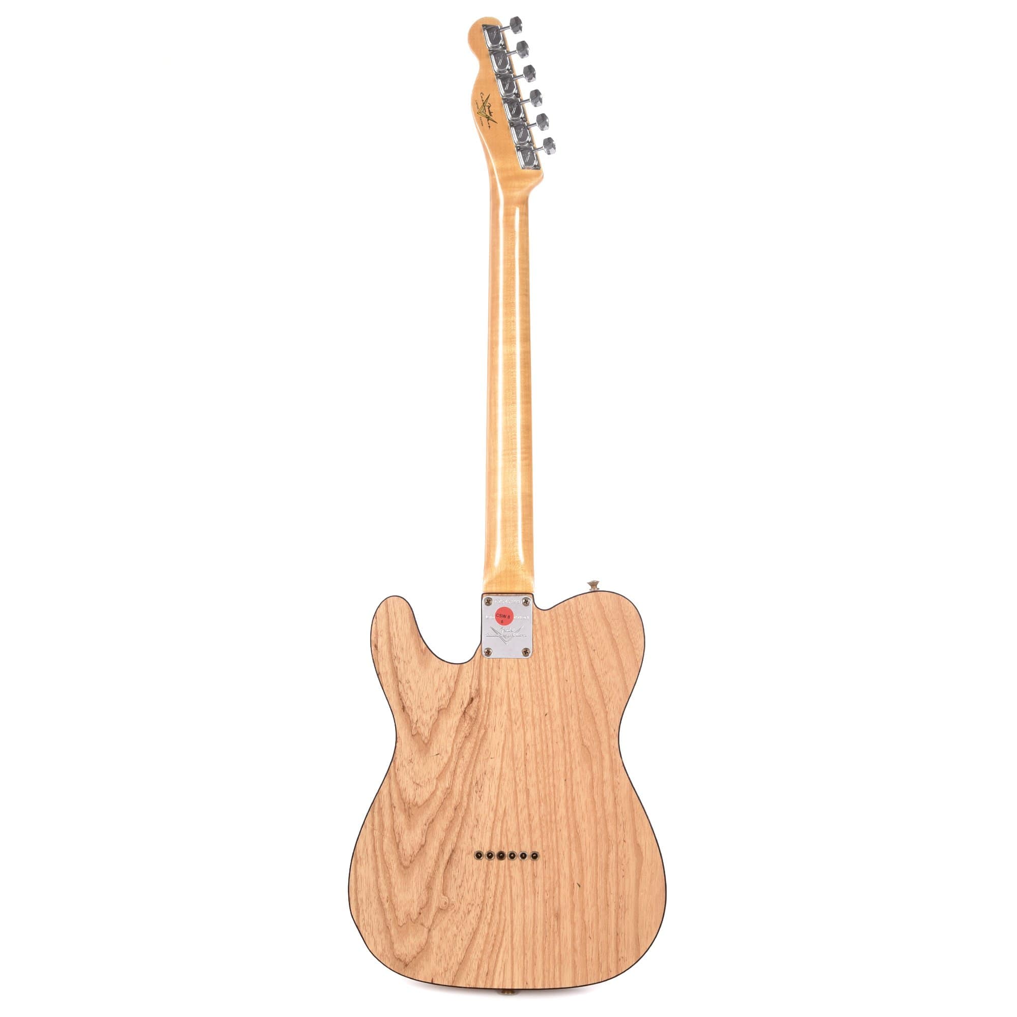 Fender Custom Shop NAMM Limited Edition 1972 Telecaster Thinline Custom Journeyman Relic Aged Natural Electric Guitars / Semi-Hollow