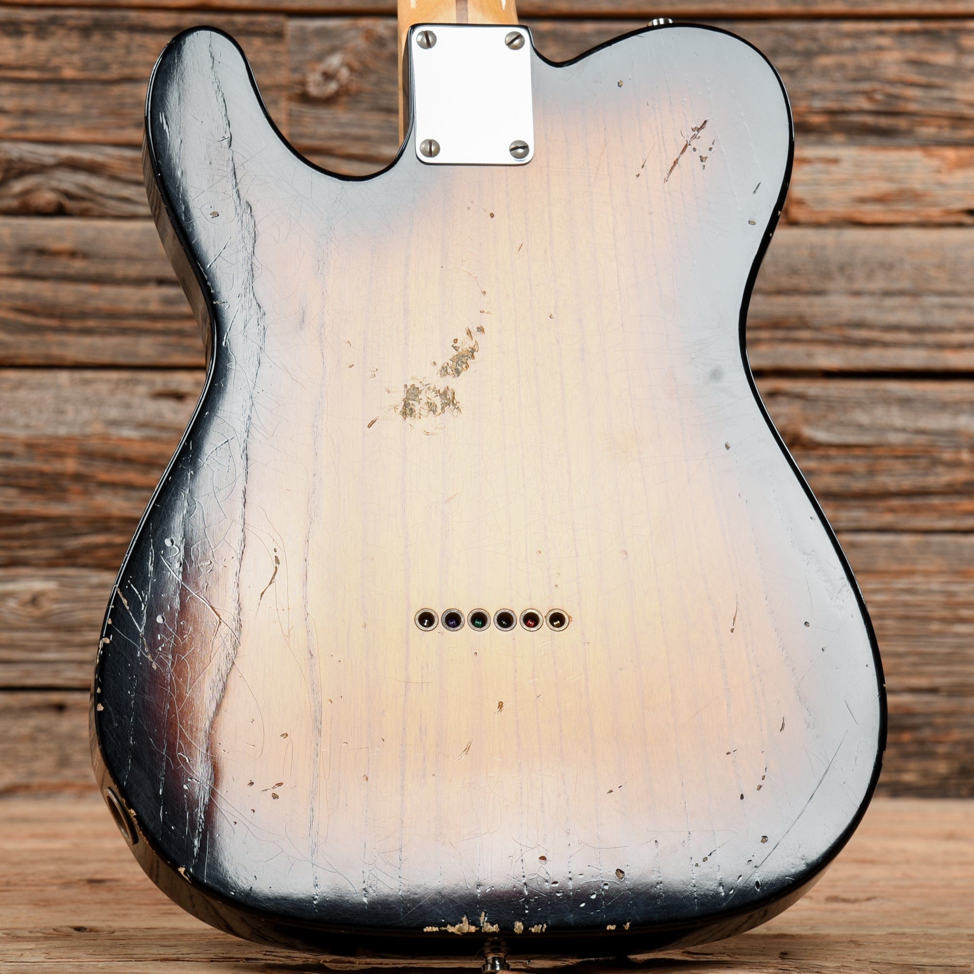 Fender Custom Shop Thinline Telecaster Relic 2-Color Sunburst 2009 Electric Guitars / Semi-Hollow