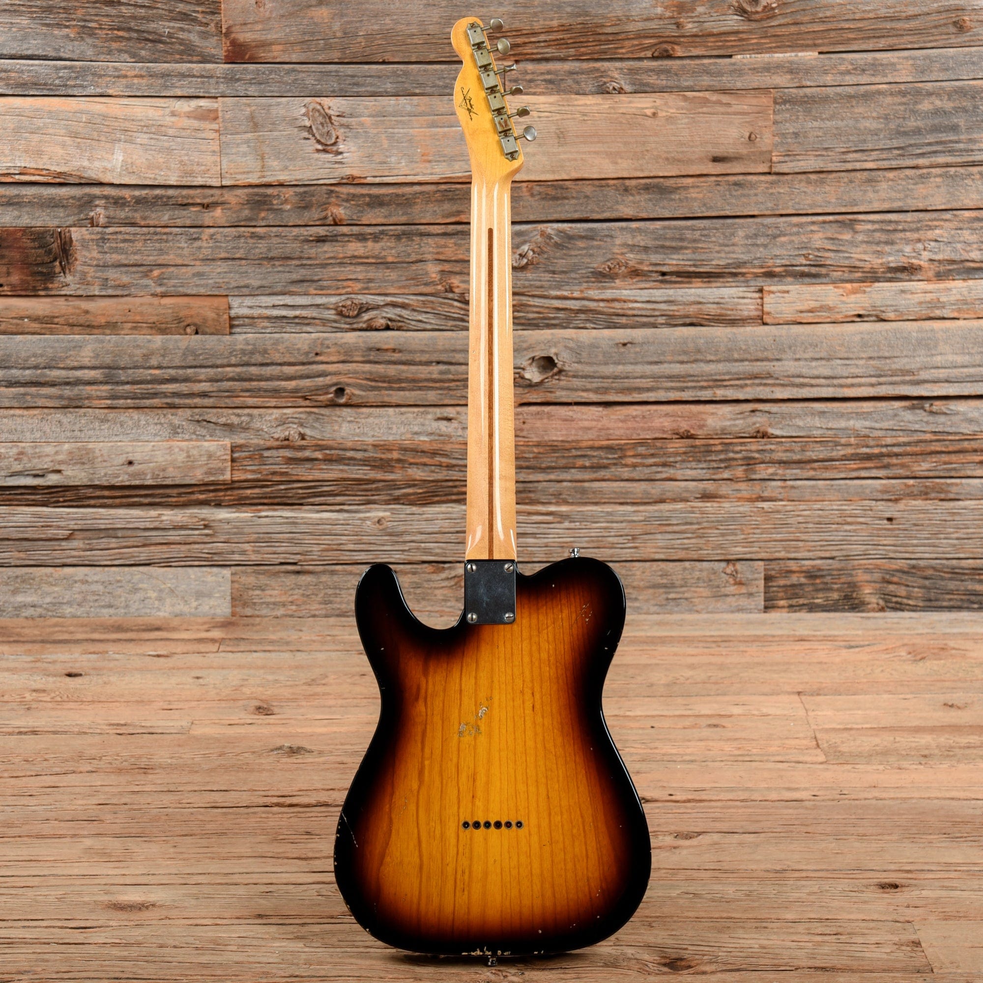 Fender Custom Shop Thinline Telecaster Relic 2-Color Sunburst 2009 Electric Guitars / Semi-Hollow