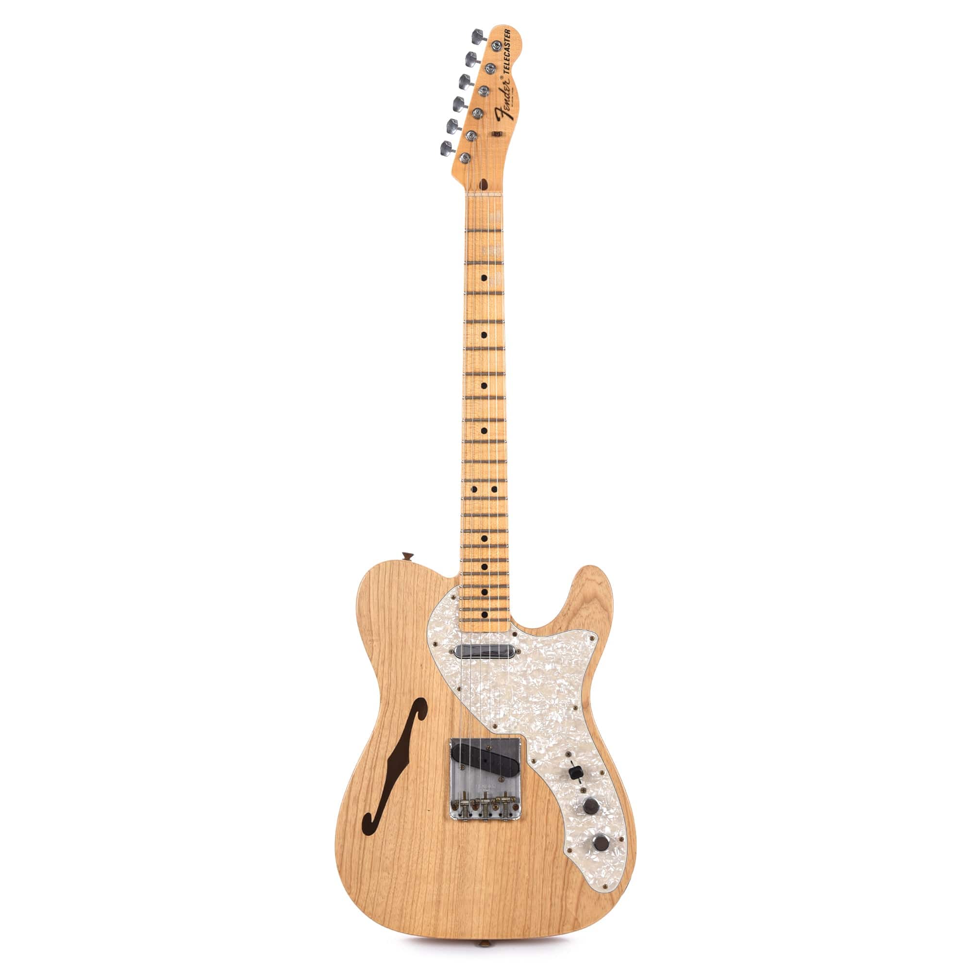 Fender Custom Shop Time Machine 1969 Telecaster Thinline Journeyman Aged Natural Electric Guitars / Semi-Hollow