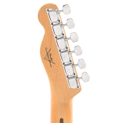 Fender Custom Shop Time Machine 1969 Telecaster Thinline Journeyman Aged Sonic Blue Electric Guitars / Semi-Hollow