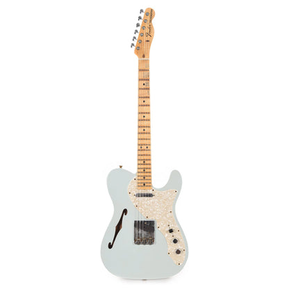 Fender Custom Shop Time Machine 1969 Telecaster Thinline Journeyman Aged Sonic Blue Electric Guitars / Semi-Hollow