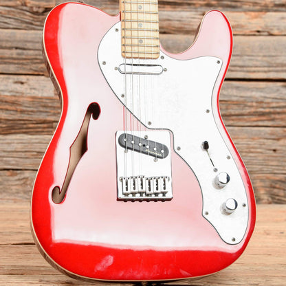 Fender Deluxe Telecaster Thinline Candy Apple Red 2016 Electric Guitars / Semi-Hollow