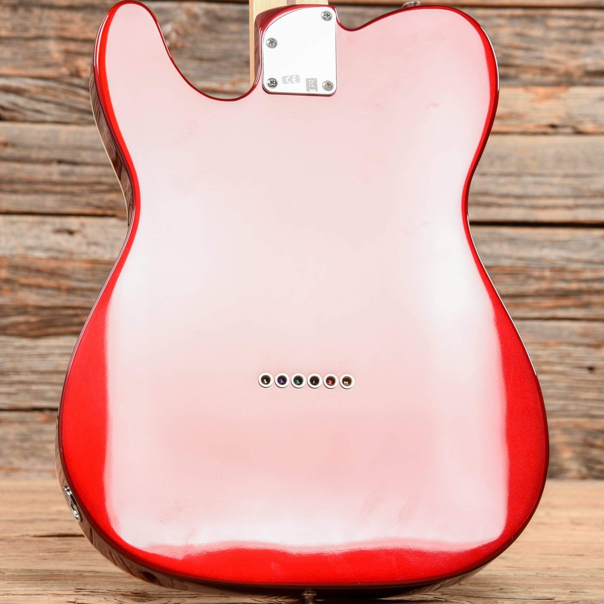 Fender Deluxe Telecaster Thinline Candy Apple Red 2016 Electric Guitars / Semi-Hollow