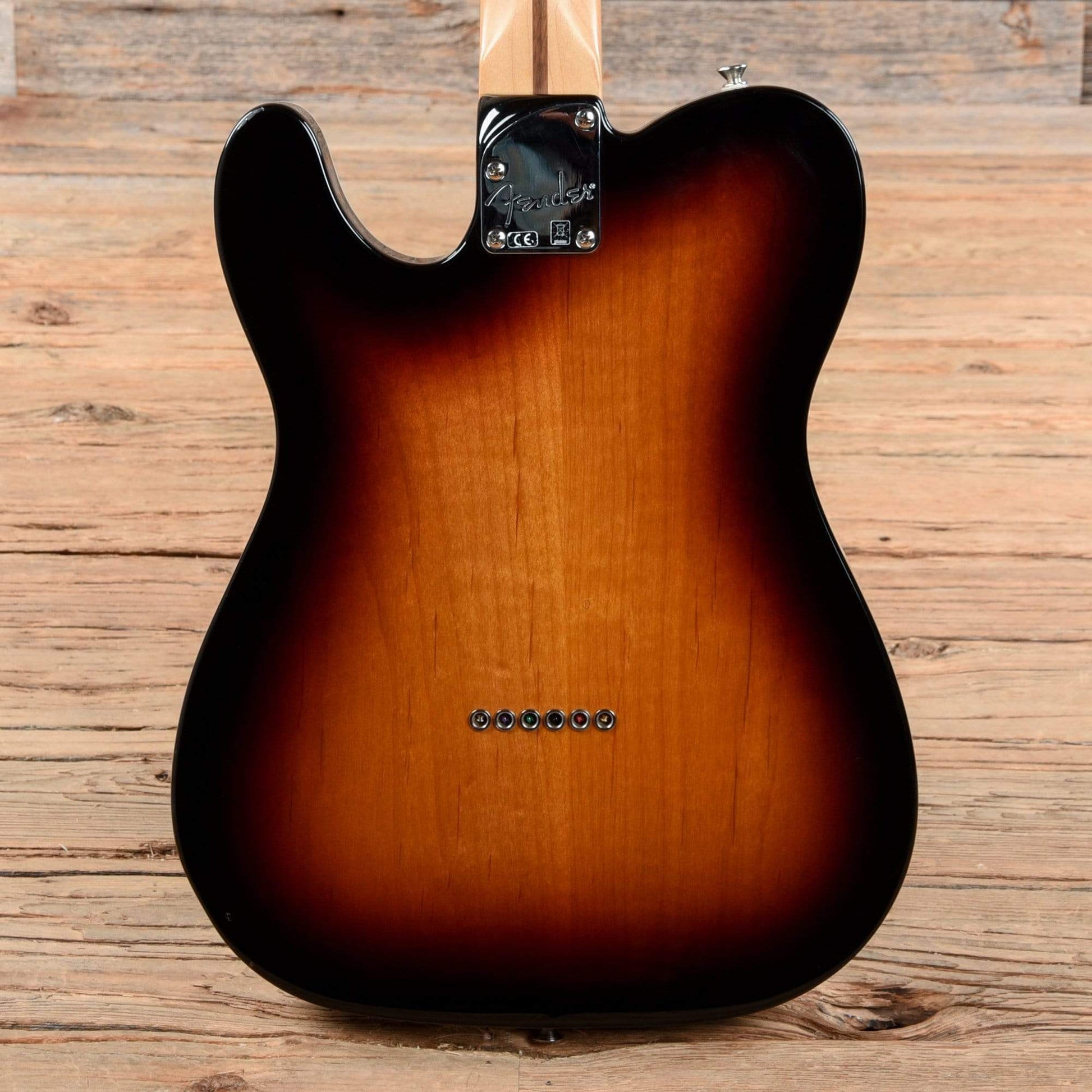 Fender Deluxe Telecaster Thinline Sunburst 2016 Electric Guitars / Semi-Hollow