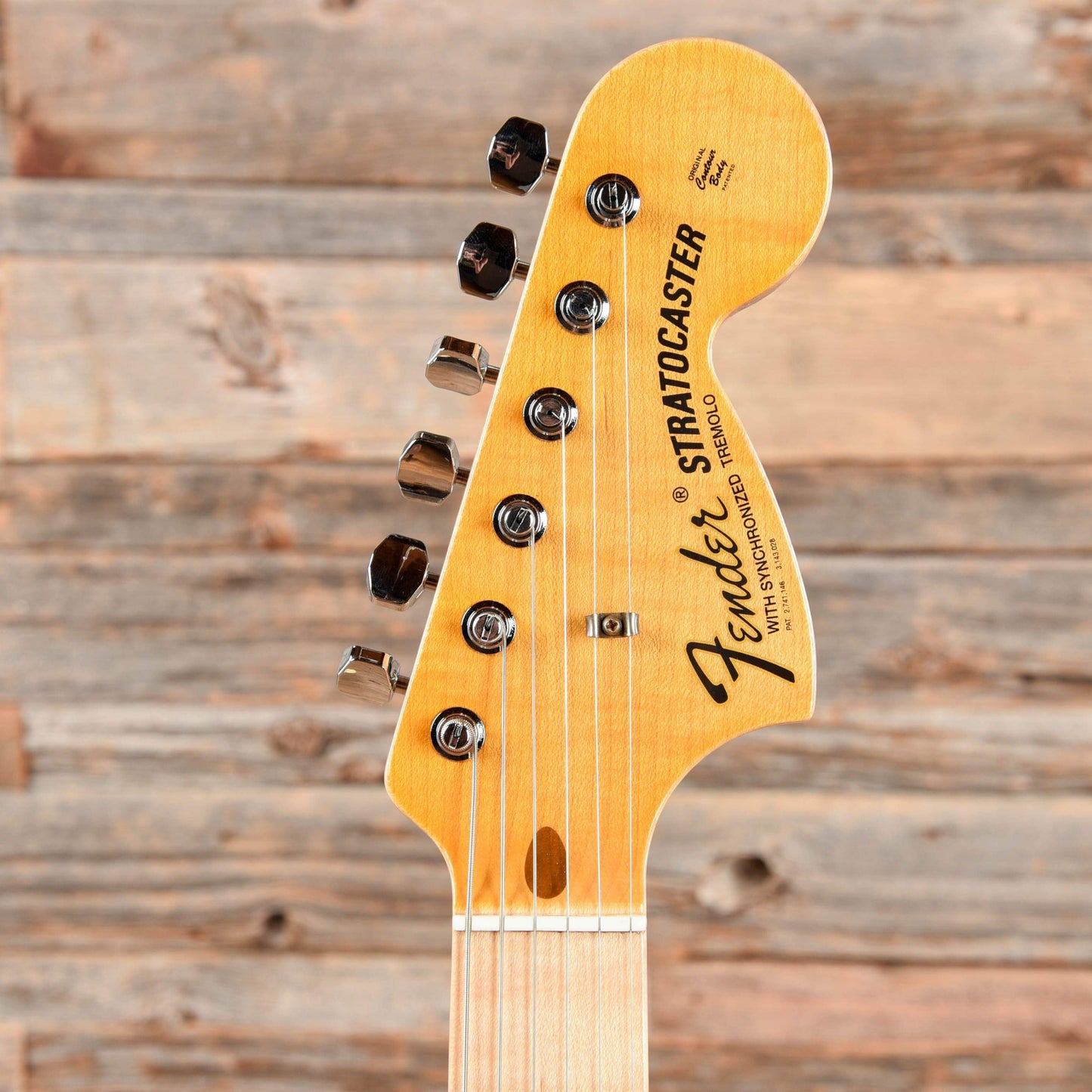 Fender Eric Johnson Thinline Stratocaster Body w/Fender Custom Shop Neck Vintage Blonde 2020 Electric Guitars / Semi-Hollow