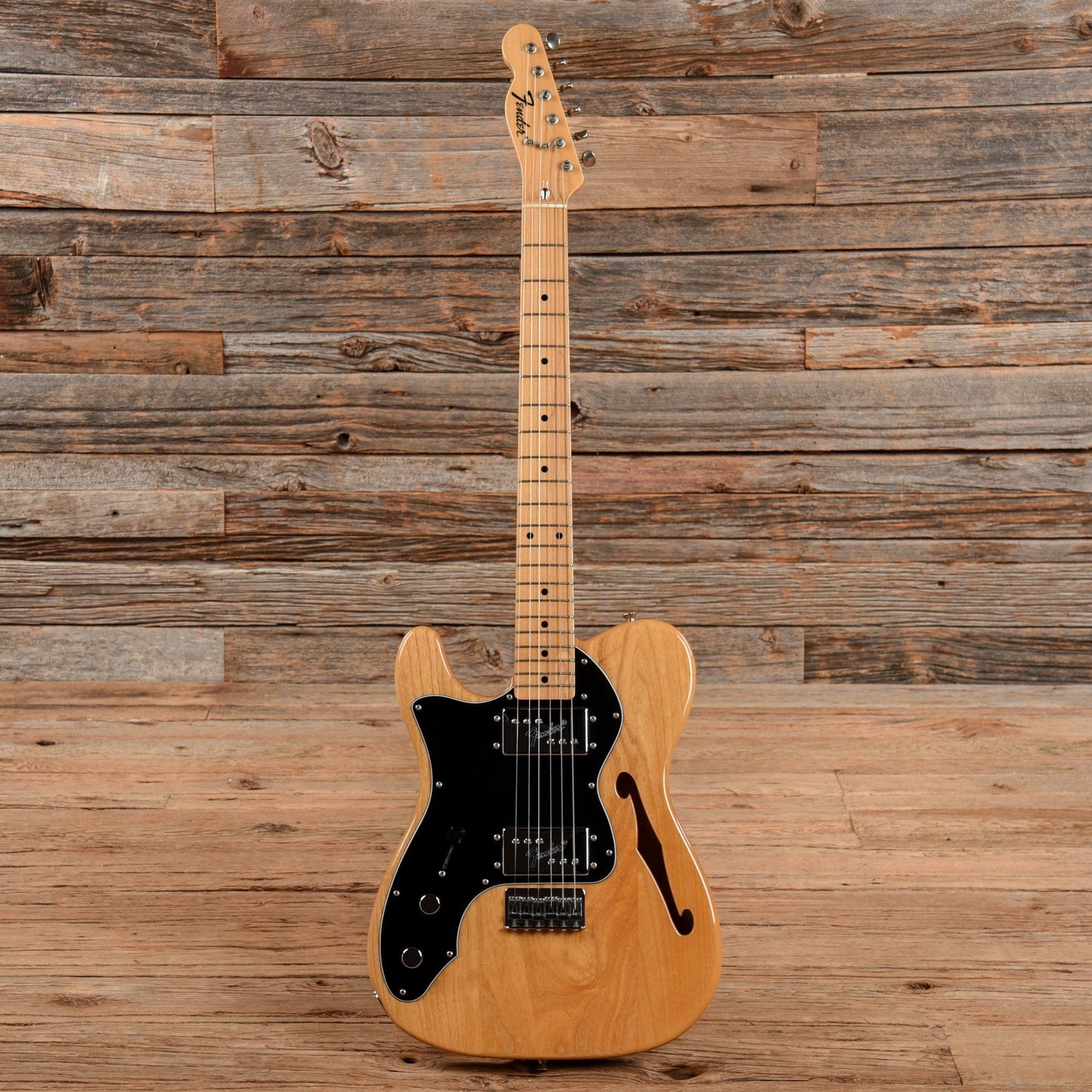 Fender Japan TN-72 Thinline Telecaster Reissue Natural 1996 LEFTY Electric Guitars / Semi-Hollow