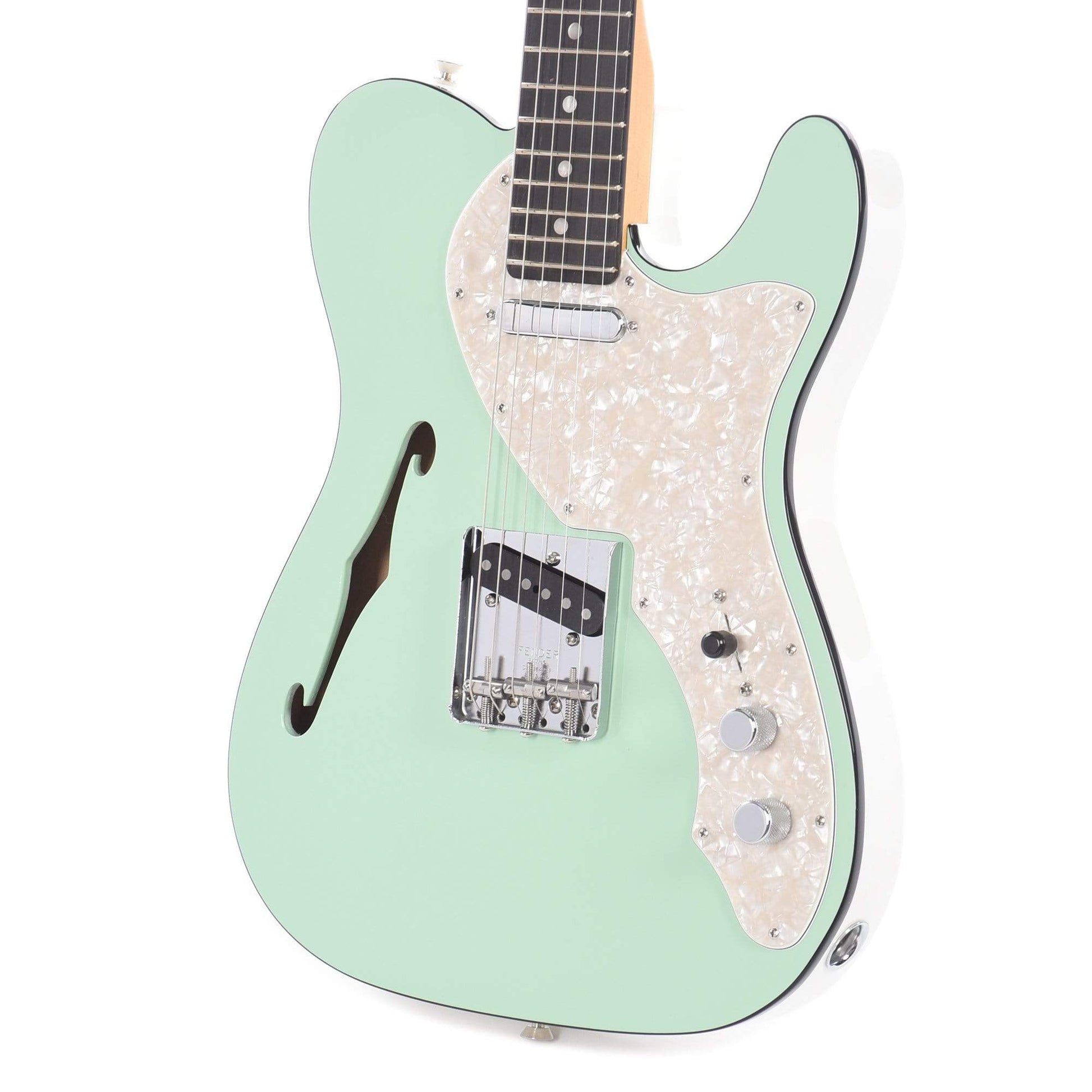 Fender Limited Edition Two-Tone Telecaster Sea Foam Green Electric Guitars / Semi-Hollow