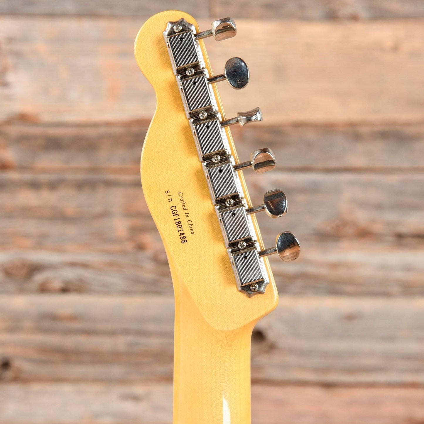 Fender Modern Player Telecaster Thinline Deluxe Black Transparent 2018 Electric Guitars / Semi-Hollow