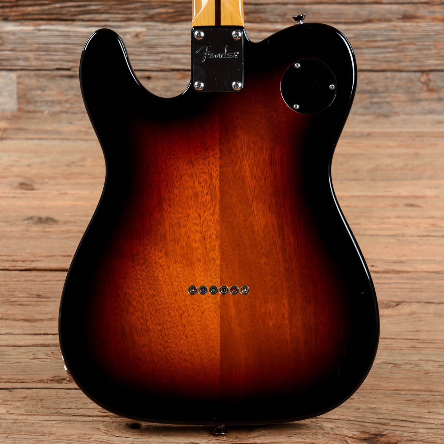 Fender Modern Player Telecaster Thinline Deluxe Sunburst 2013 Electric Guitars / Semi-Hollow