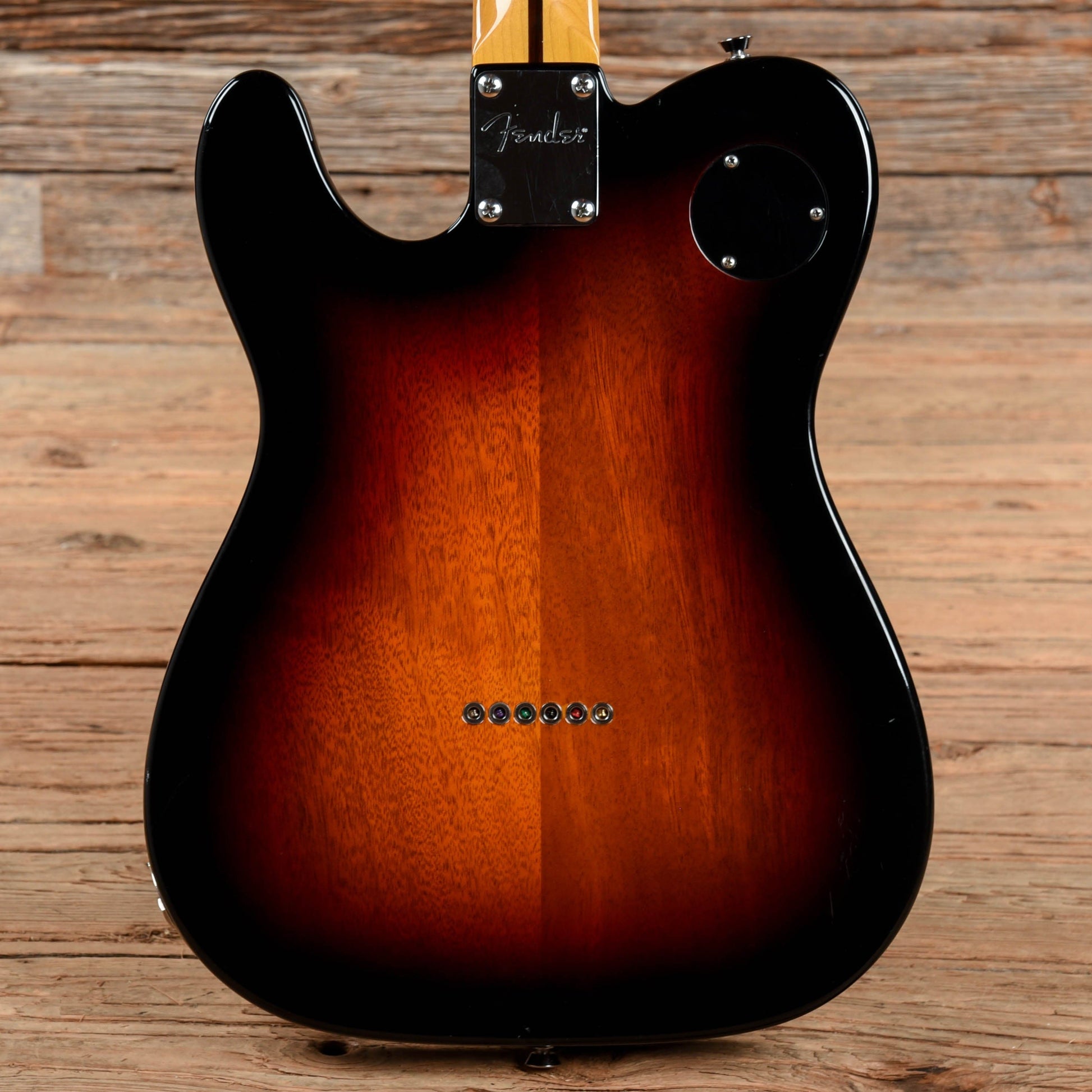 Fender Modern Player Telecaster Thinline Deluxe Sunburst 2013 Electric Guitars / Semi-Hollow