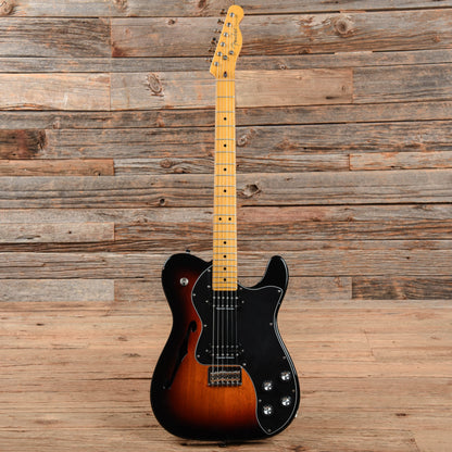 Fender Modern Player Telecaster Thinline Deluxe Sunburst 2013 Electric Guitars / Semi-Hollow