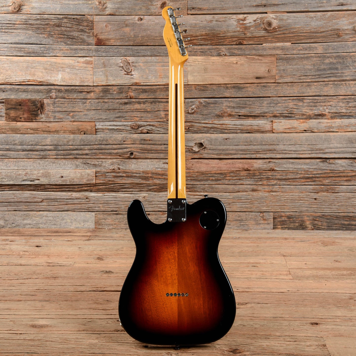 Fender Modern Player Telecaster Thinline Deluxe Sunburst 2013 Electric Guitars / Semi-Hollow