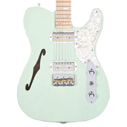 Fender Parallel Universe II Telecaster Magico Transparent Sea Foam Green Electric Guitars / Semi-Hollow