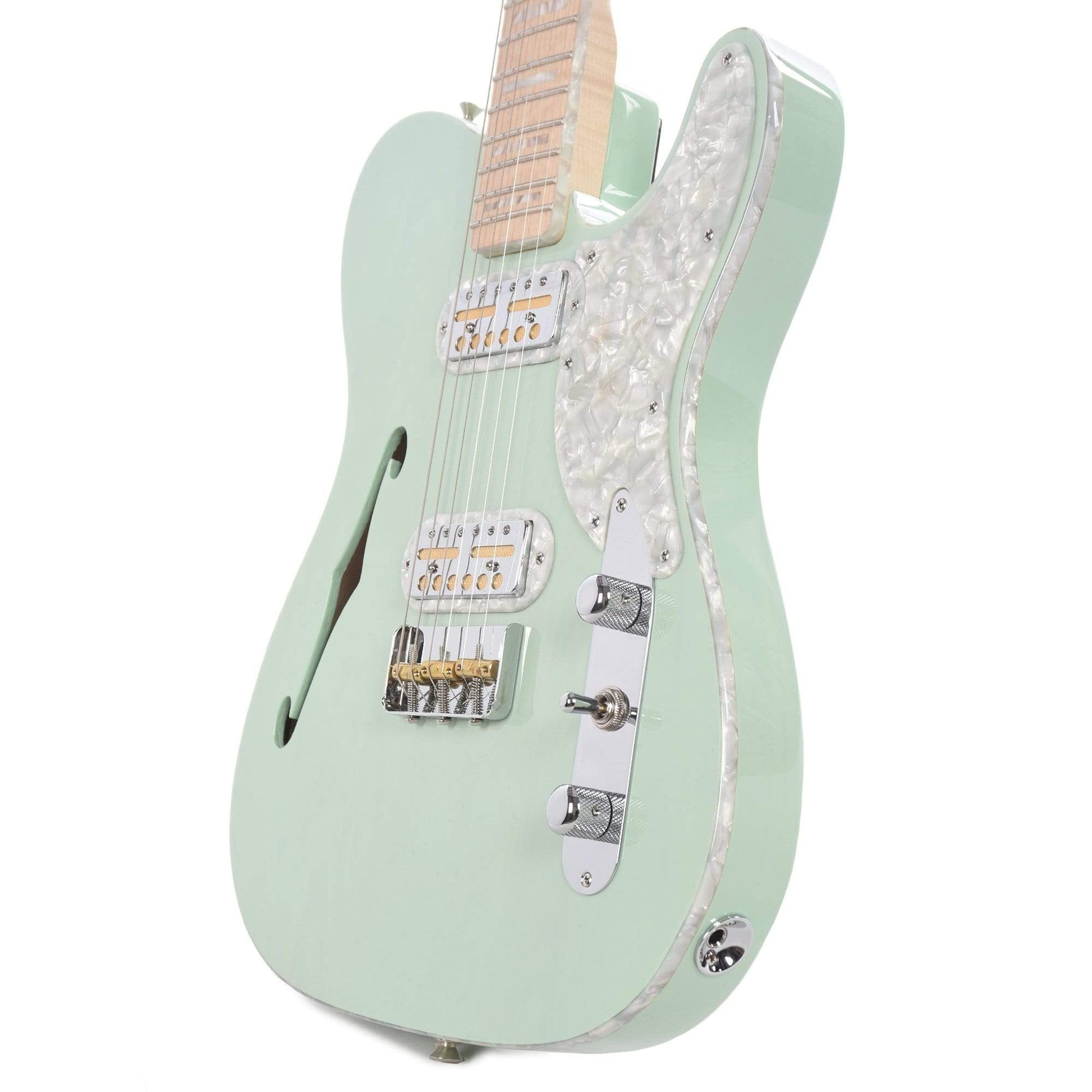 Fender Parallel Universe II Telecaster Magico Transparent Sea Foam Green Electric Guitars / Semi-Hollow