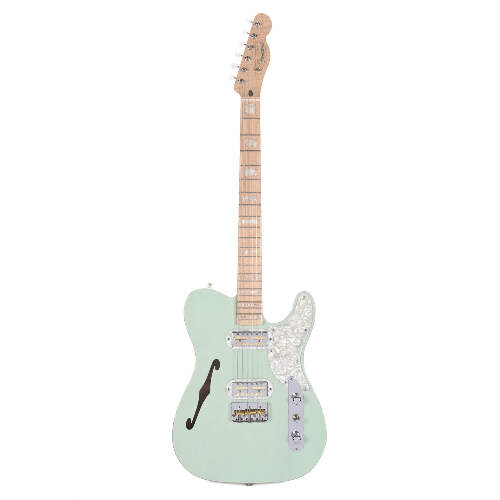Fender Parallel Universe II Telecaster Magico Transparent Sea Foam Green Electric Guitars / Semi-Hollow