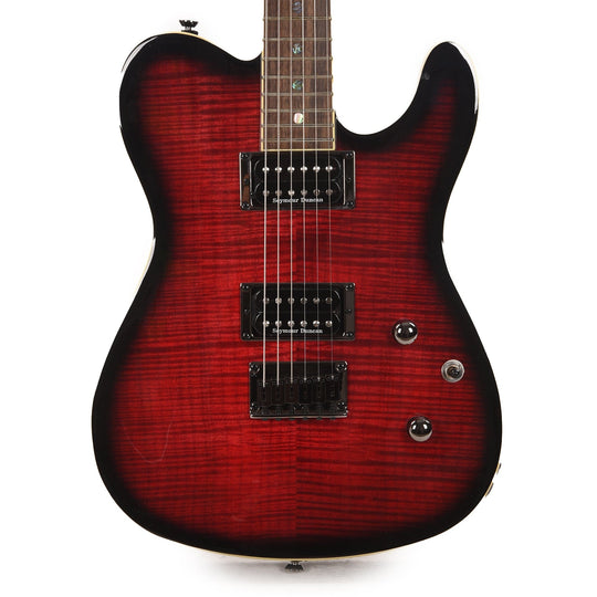 Fender Special Edition Custom Telecaster FMT HH Crimson Red Transparent Electric Guitars / Semi-Hollow