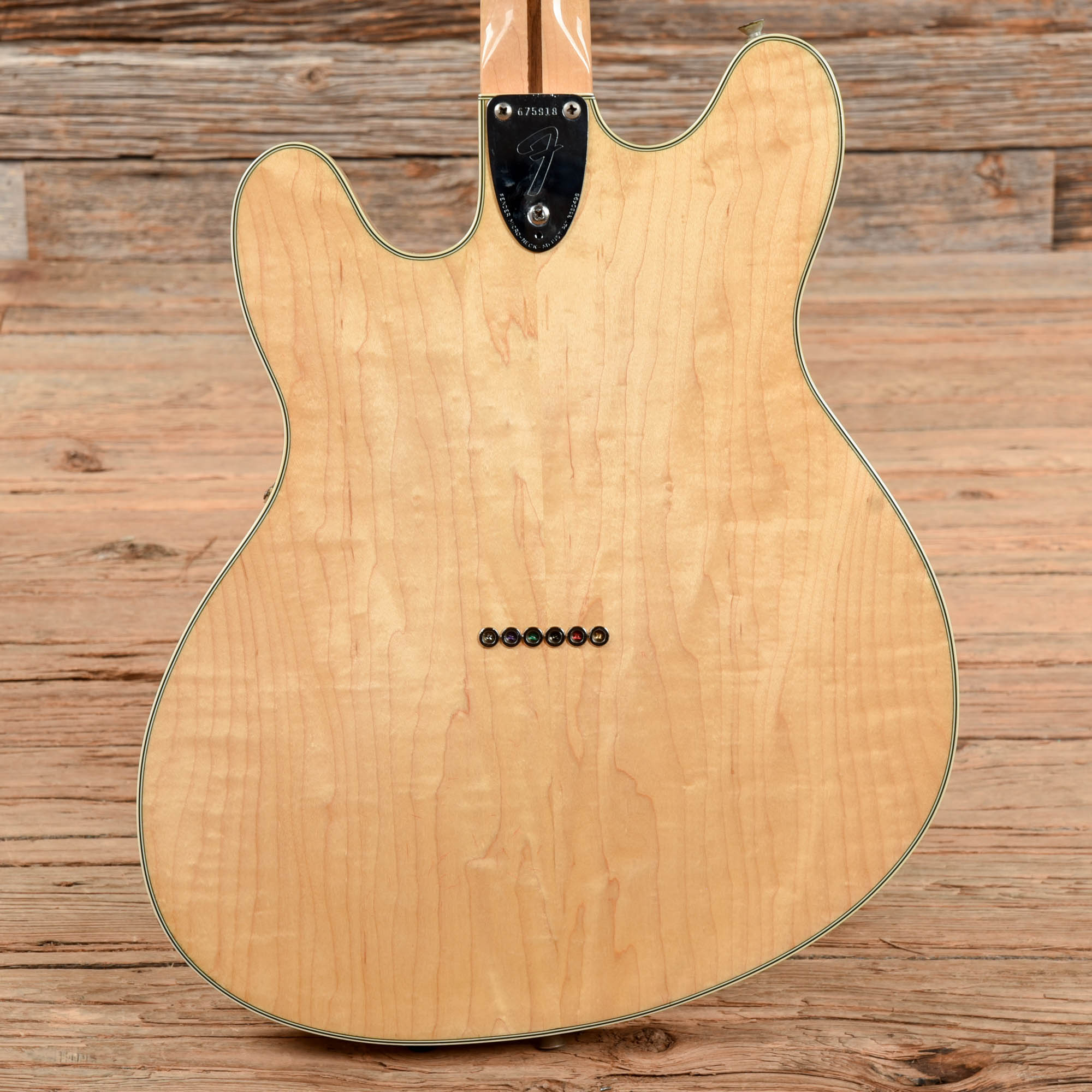 Fender Starcaster Natural 1976 Electric Guitars / Semi-Hollow