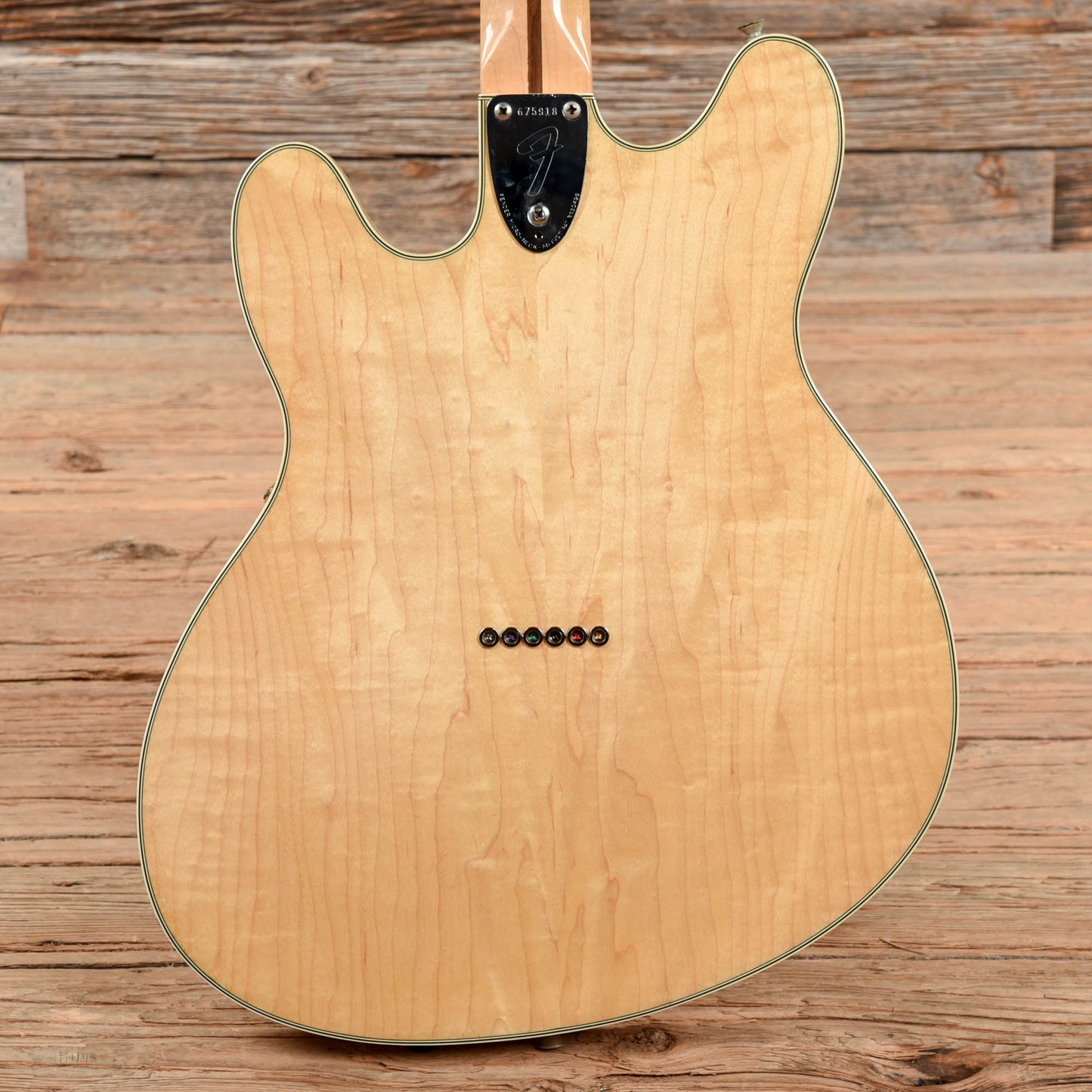 Fender Starcaster Natural 1976 Electric Guitars / Semi-Hollow