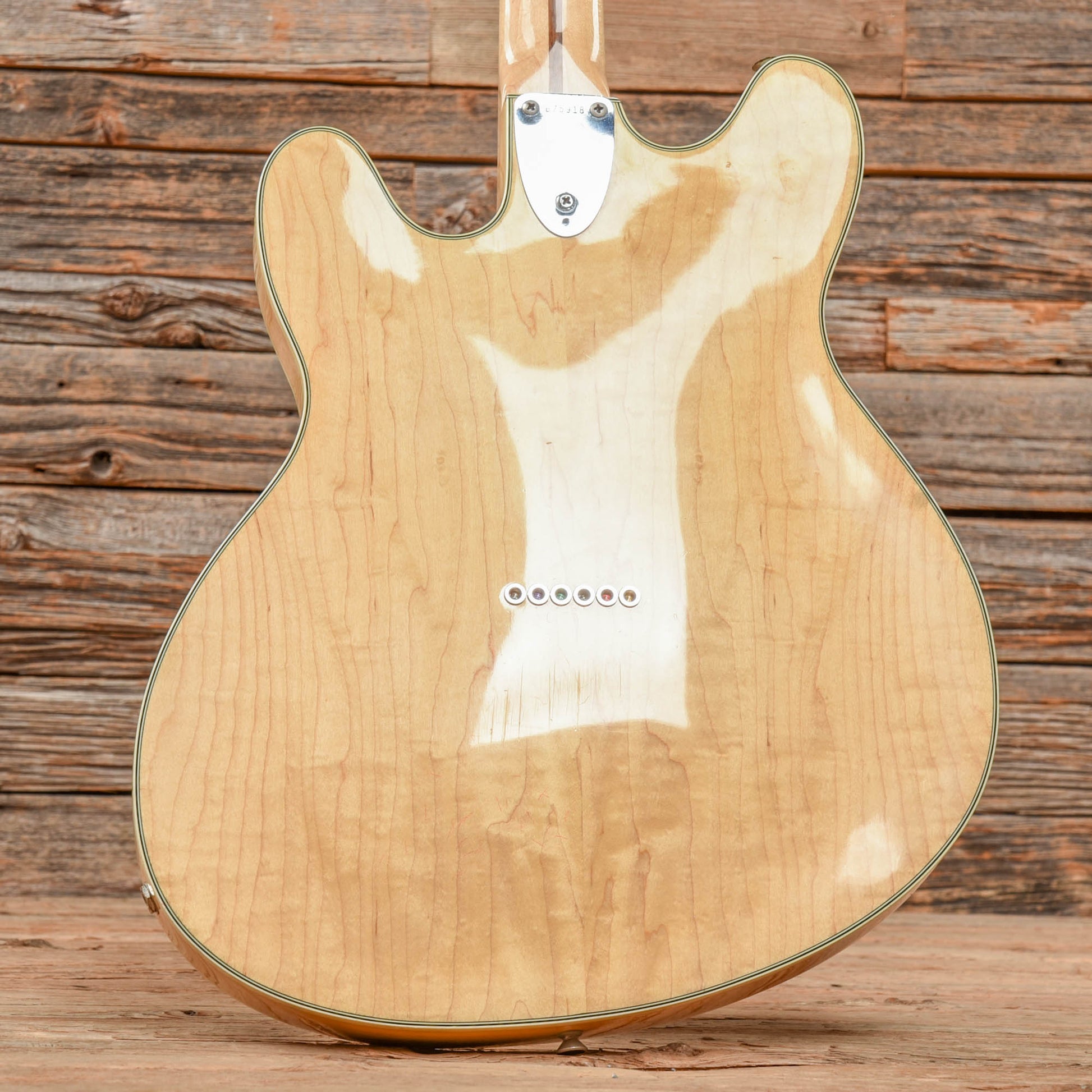 Fender Starcaster Natural 1976 Electric Guitars / Semi-Hollow