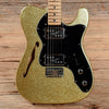 Fender Telecaster Thinline Gold Sparkle Refin 1972 Electric Guitars / Semi-Hollow