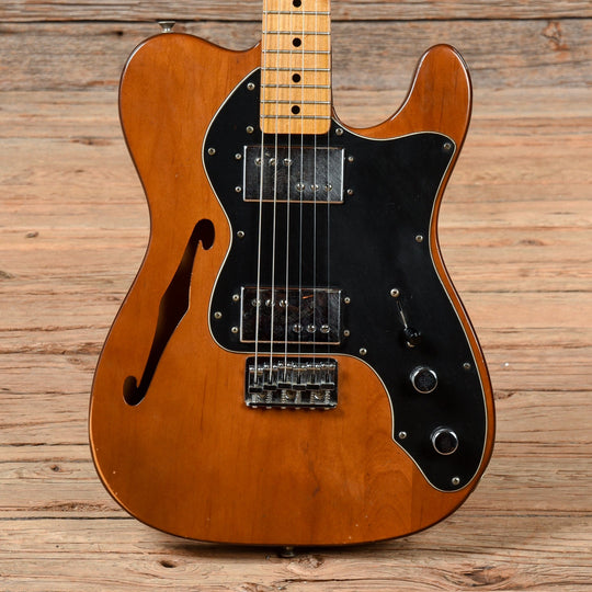 Fender Telecaster Thinline Mocha 1973 Electric Guitars / Semi-Hollow