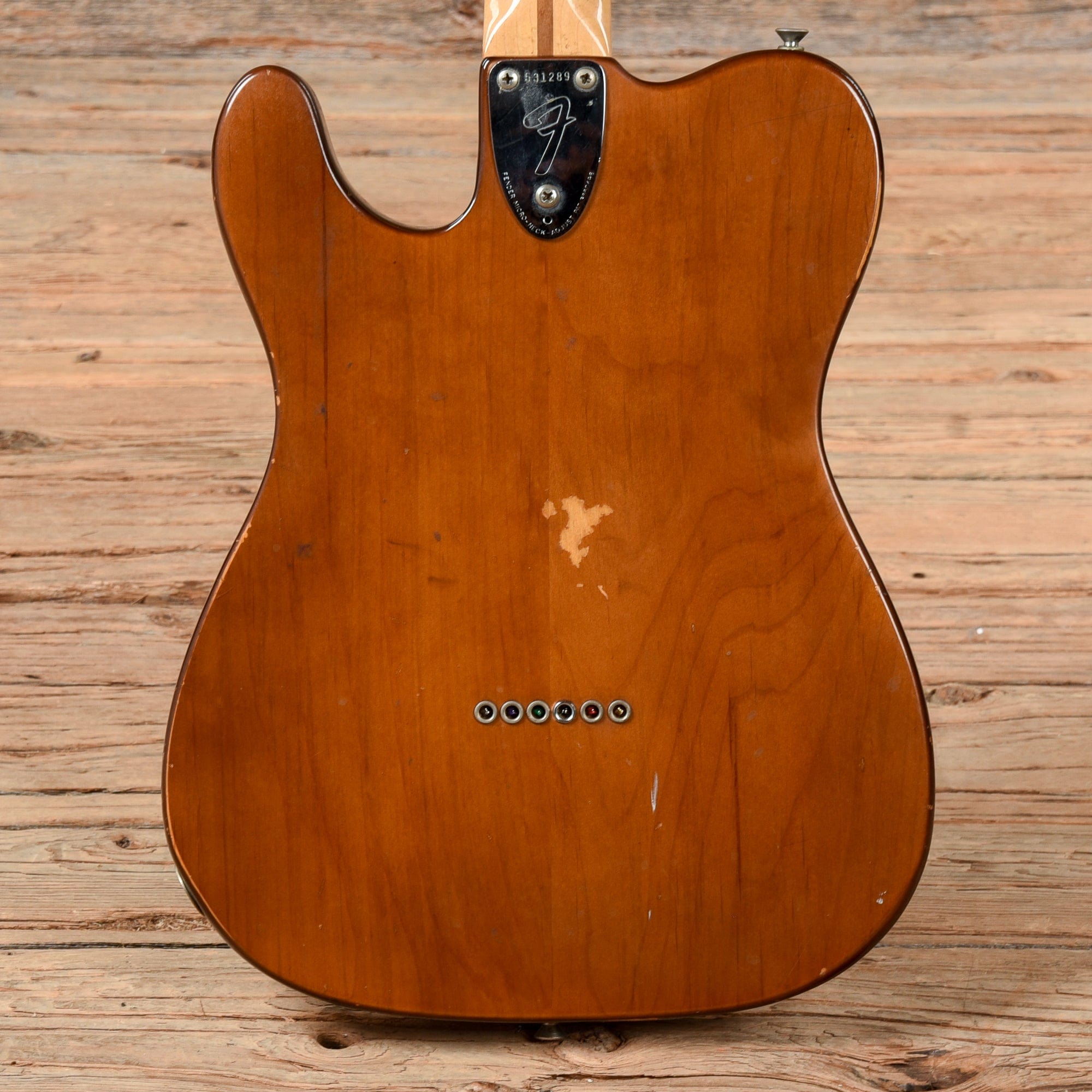Fender Telecaster Thinline Mocha 1973 Electric Guitars / Semi-Hollow