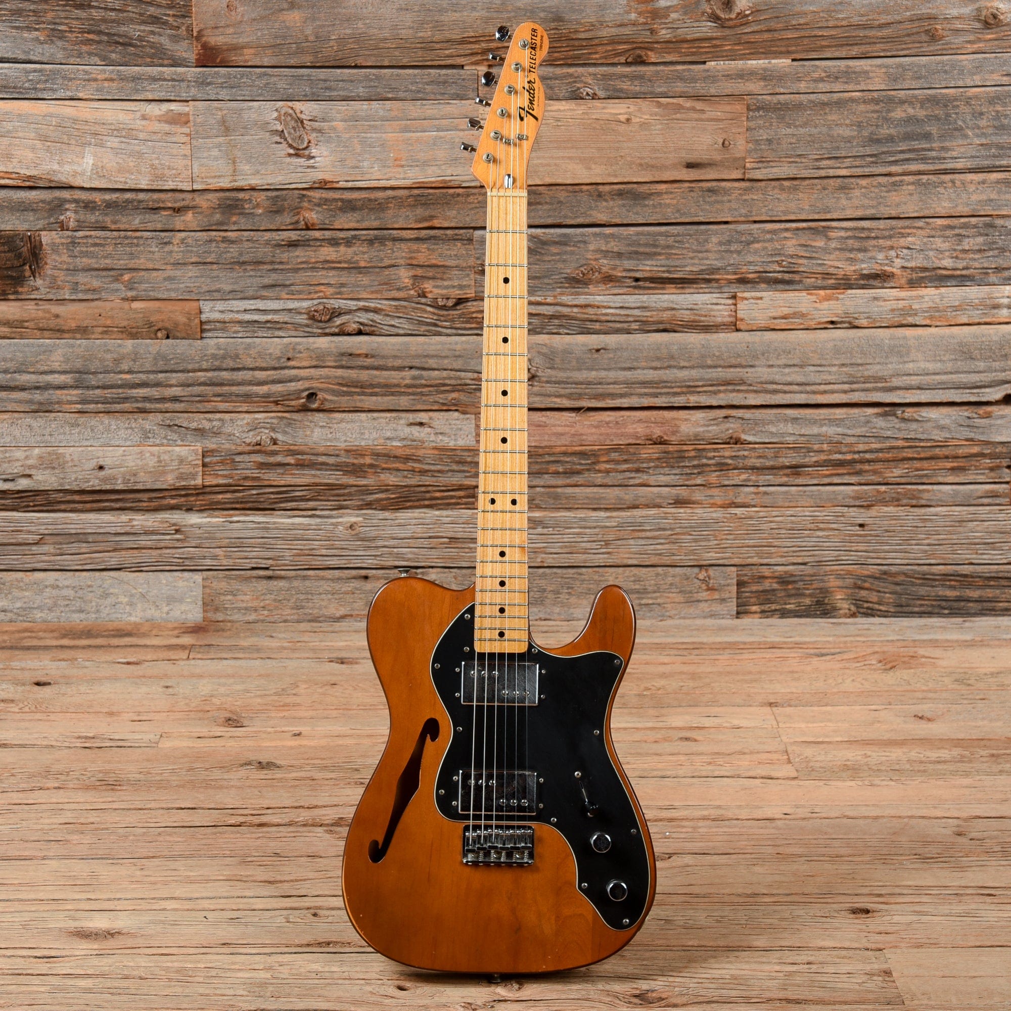 Fender Telecaster Thinline Mocha 1973 – Chicago Music Exchange