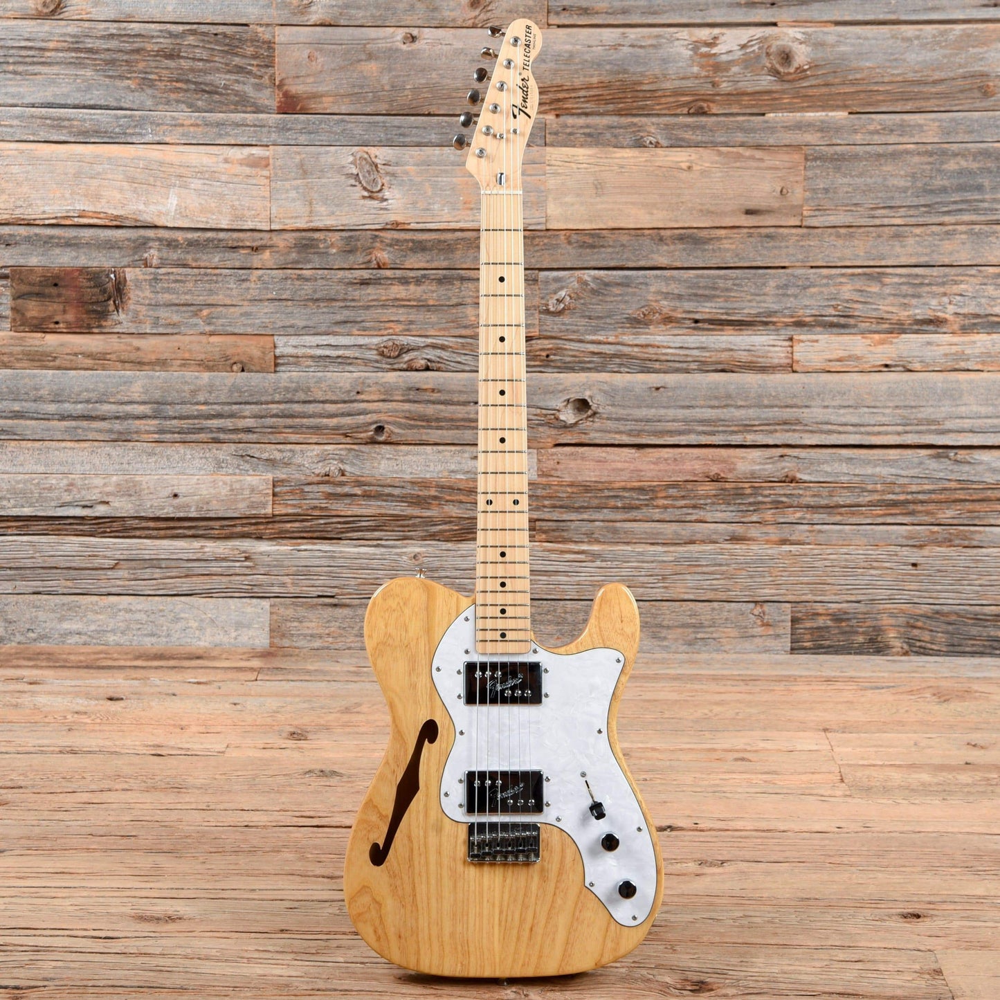 Fender TL-72 '72 Telecaster Thinline Natural 1980s Electric Guitars / Semi-Hollow