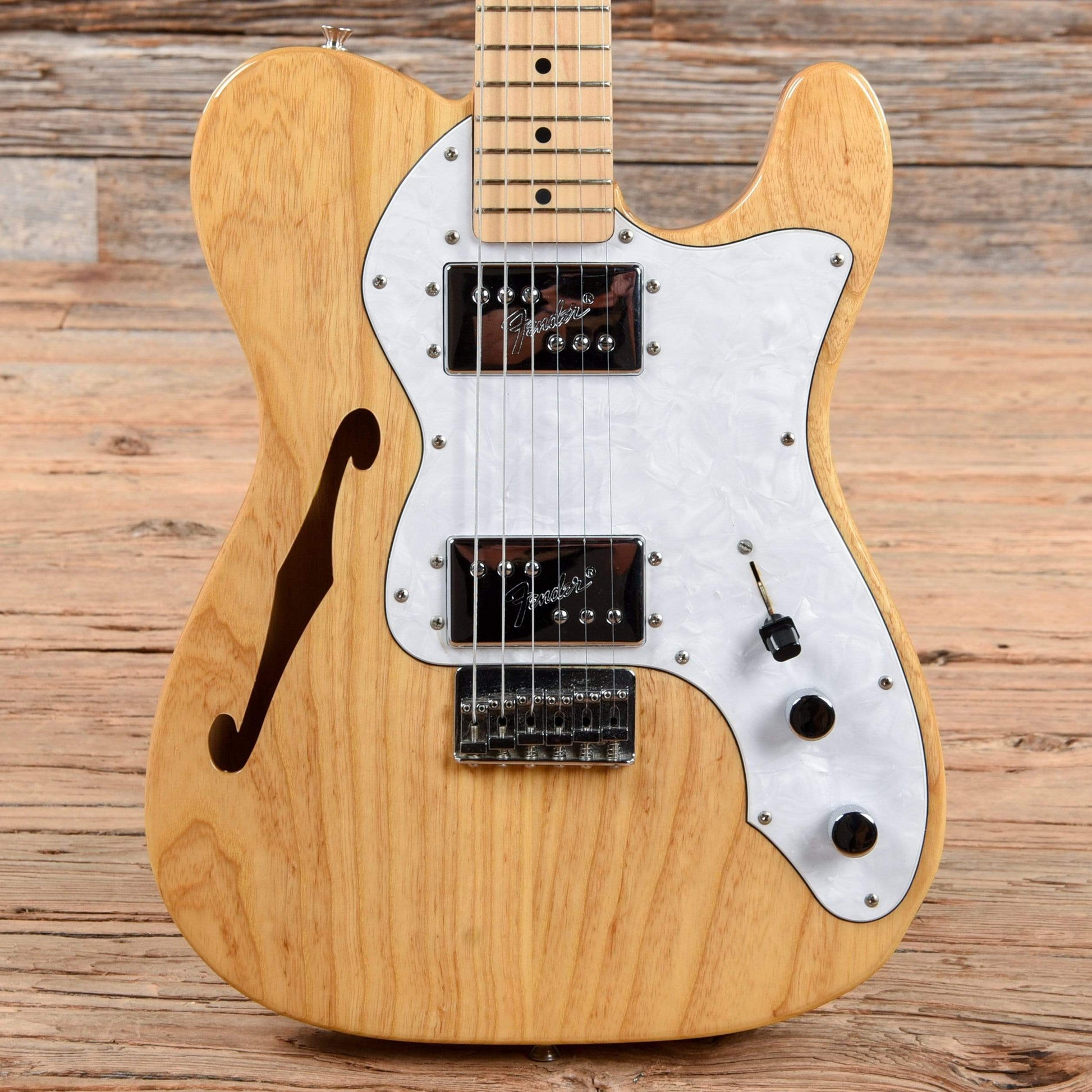 Fender TL-72 '72 Telecaster Thinline Natural 1980s Electric Guitars / Semi-Hollow