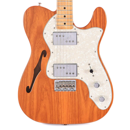 Fender Vintera '70s Telecaster Thinline Aged Natural Electric Guitars / Semi-Hollow