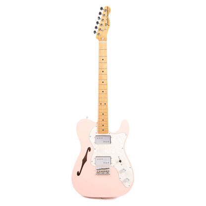Fender Vintera '70s Telecaster Thinline Shell Pink w/4-Ply Aged Pearl Pickguard Electric Guitars / Semi-Hollow