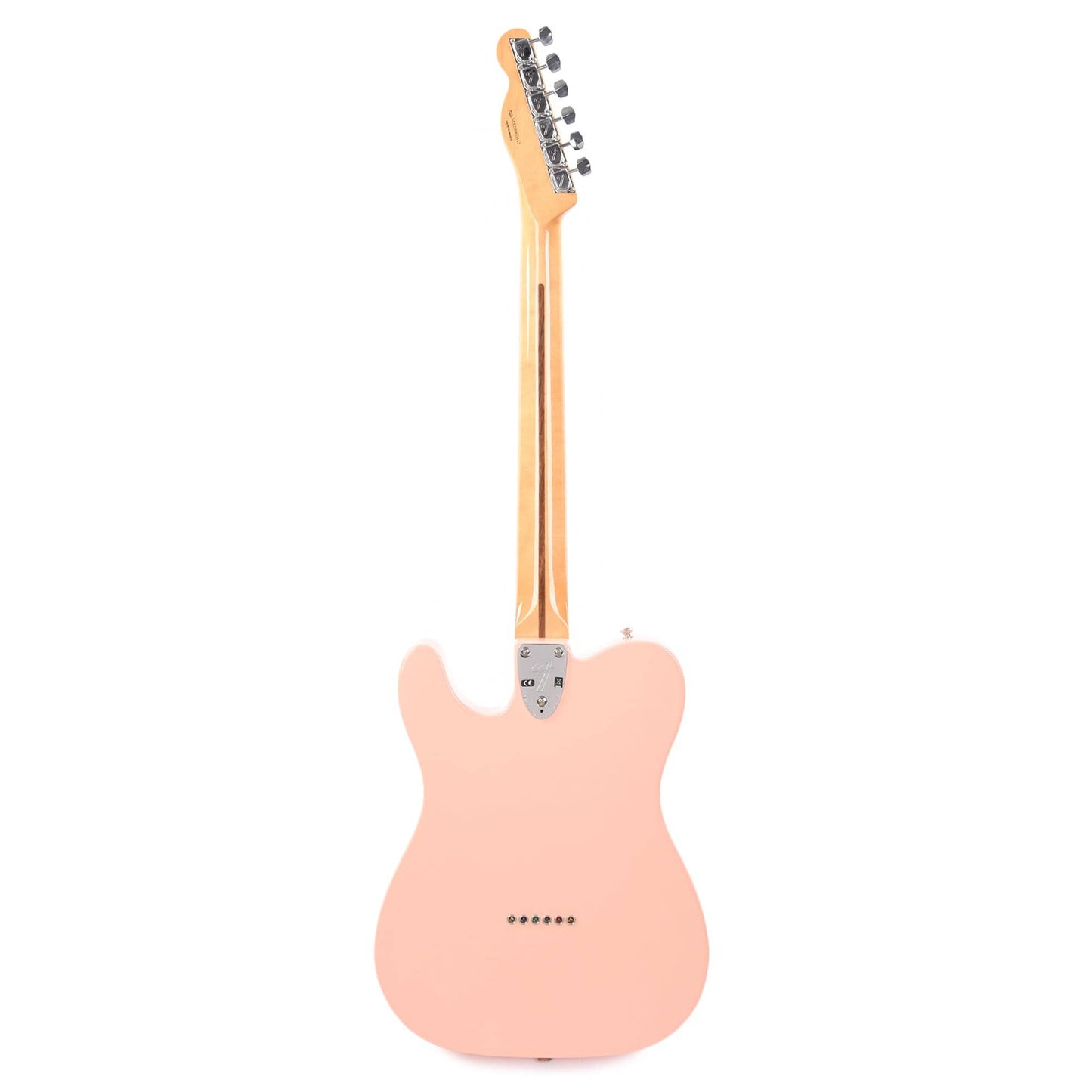 Fender Vintera '70s Telecaster Thinline Shell Pink w/4-Ply Aged Pearl Pickguard Electric Guitars / Semi-Hollow