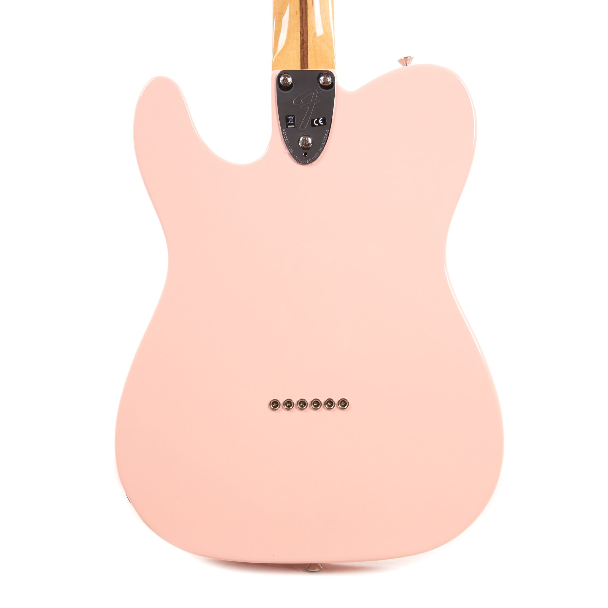 Fender Vintera '70s Telecaster Thinline Shell Pink w/4-Ply Aged Pearl Pickguard Electric Guitars / Semi-Hollow