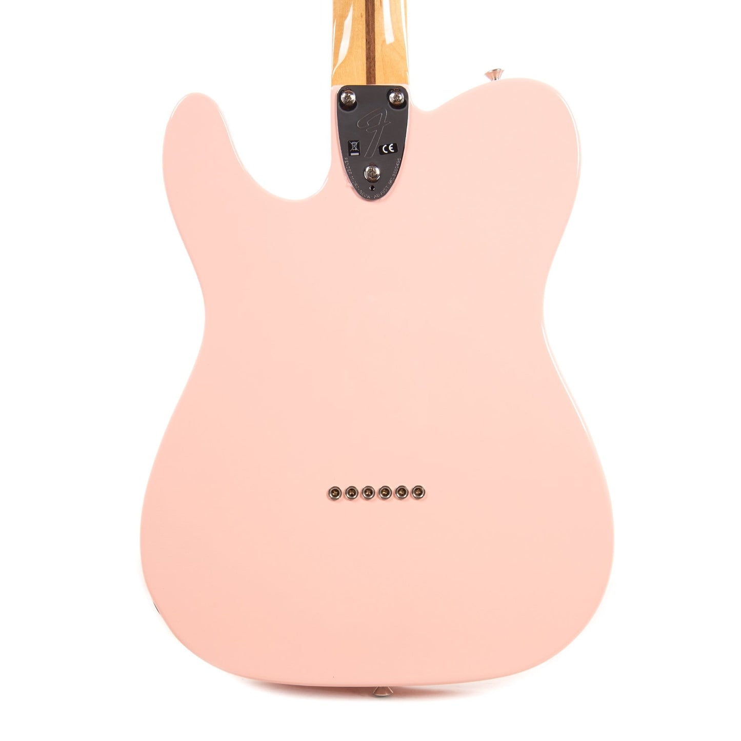Fender Vintera '70s Telecaster Thinline Shell Pink w/4-Ply Aged Pearl Pickguard Electric Guitars / Semi-Hollow