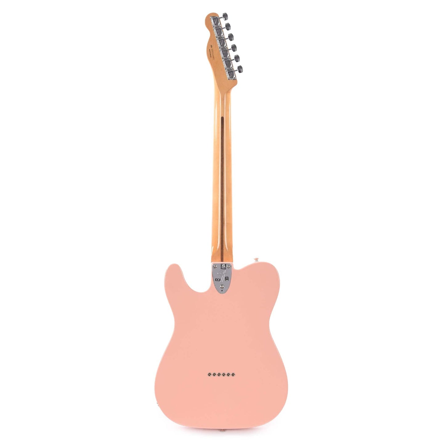 Fender Vintera '70s Telecaster Thinline Shell Pink w/4-Ply Aged Pearl Pickguard Electric Guitars / Semi-Hollow