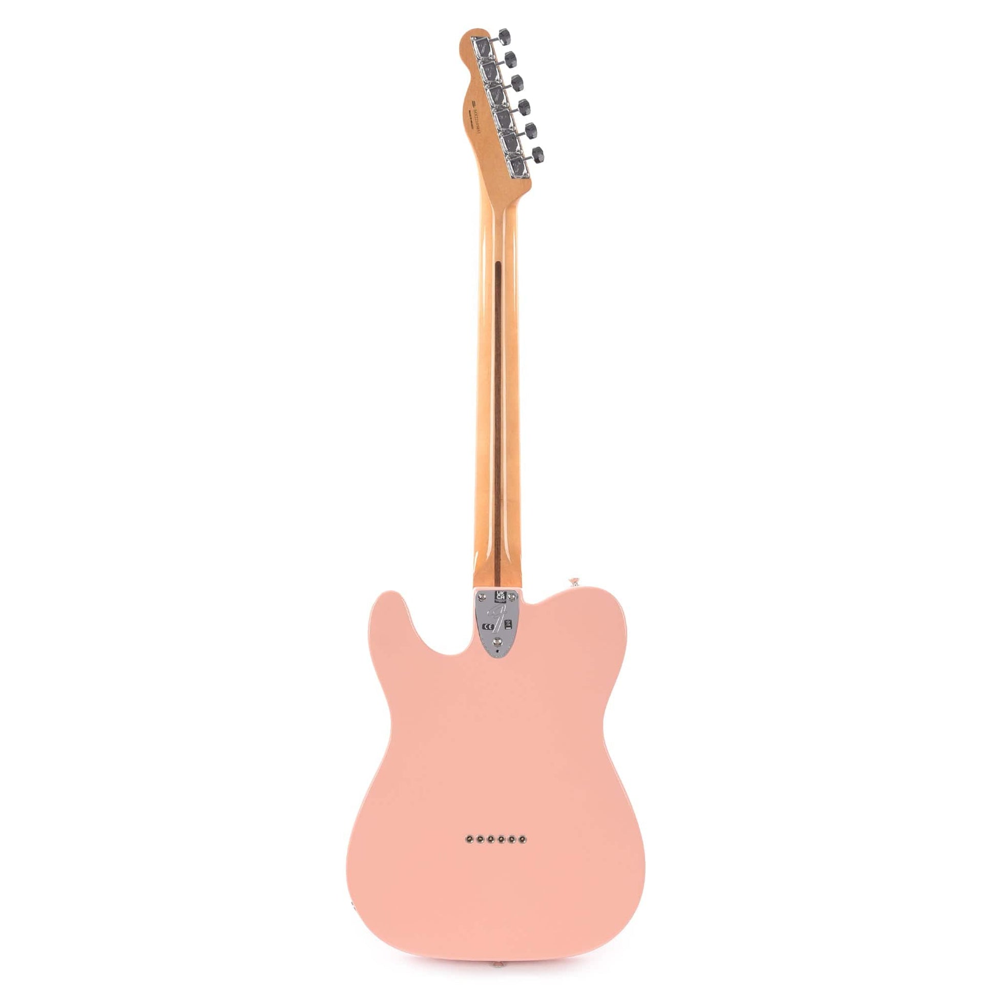 Fender Vintera '70s Telecaster Thinline Shell Pink w/4-Ply Aged Pearl Pickguard Electric Guitars / Semi-Hollow