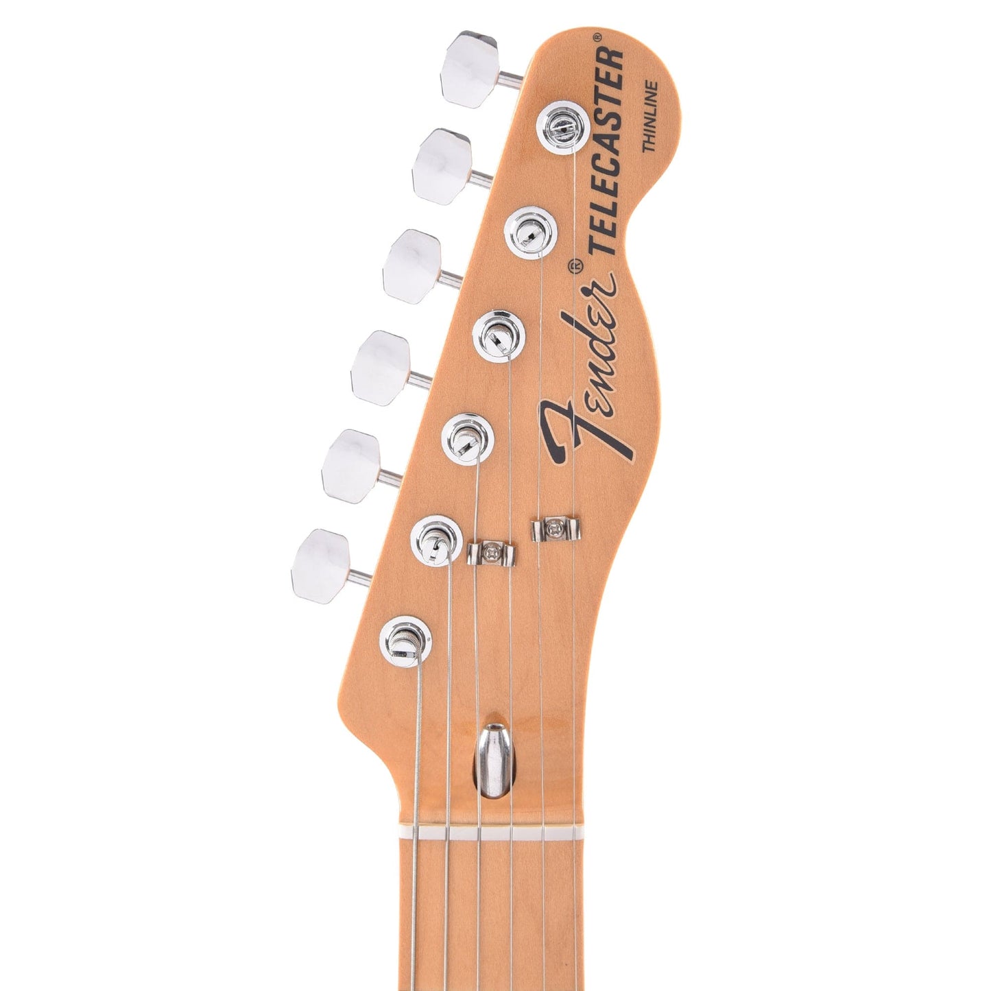 Fender Vintera '70s Telecaster Thinline Shell Pink w/4-Ply Aged Pearl Pickguard Electric Guitars / Semi-Hollow