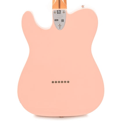 Fender Vintera '70s Telecaster Thinline Shell Pink w/4-Ply Aged Pearl Pickguard Electric Guitars / Semi-Hollow