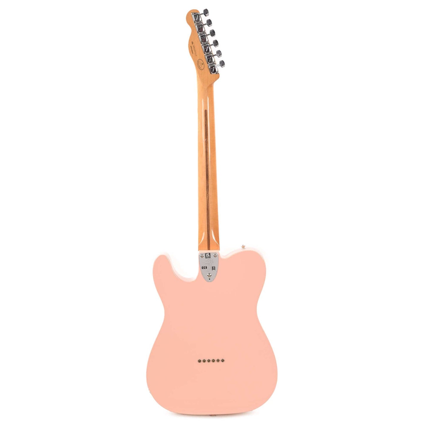 Fender Vintera '70s Telecaster Thinline Shell Pink w/4-Ply Aged Pearl Pickguard Electric Guitars / Semi-Hollow