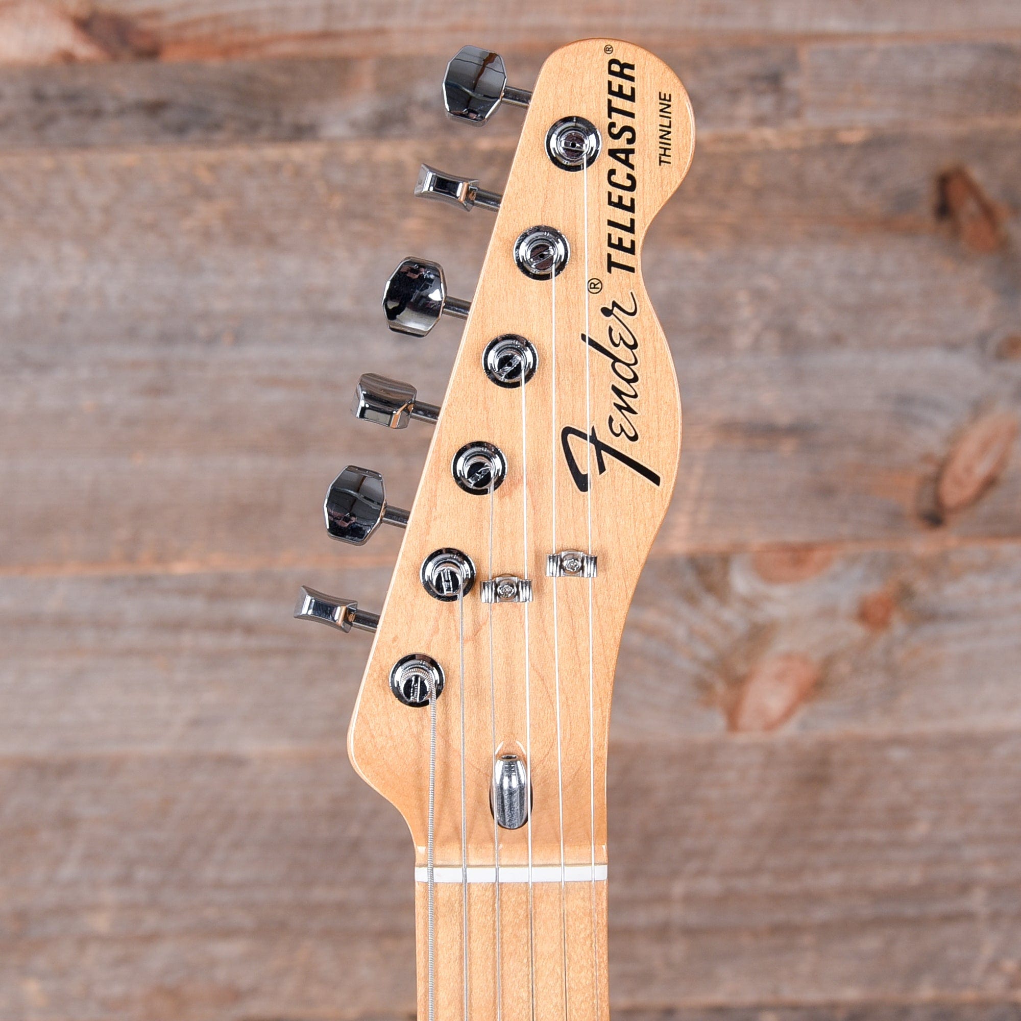 Fender Vintera '70s Telecaster Thinline Shell Pink w/4-Ply Aged Pearl Pickguard Electric Guitars / Semi-Hollow