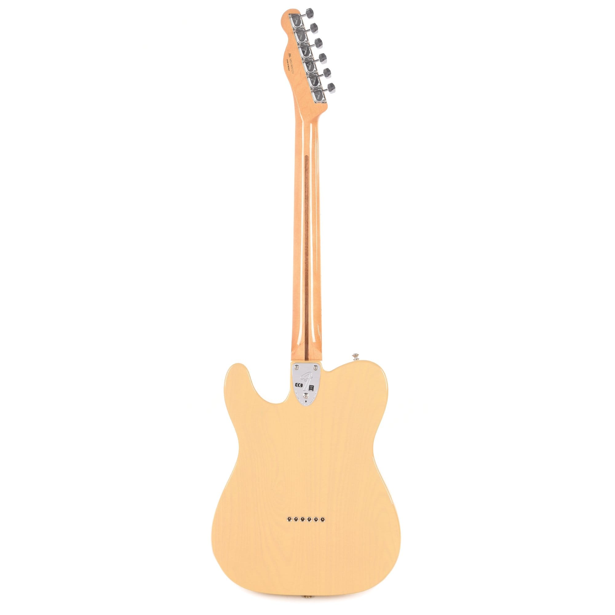 Fender Vintera '70s Telecaster Thinline Vintage Blonde Electric Guitars / Semi-Hollow